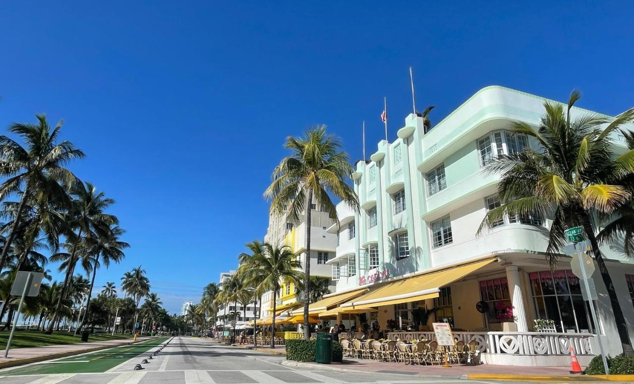 Beachfront Apt In Carlyle Hotel On Ocean Drive Miami Beach Exterior photo