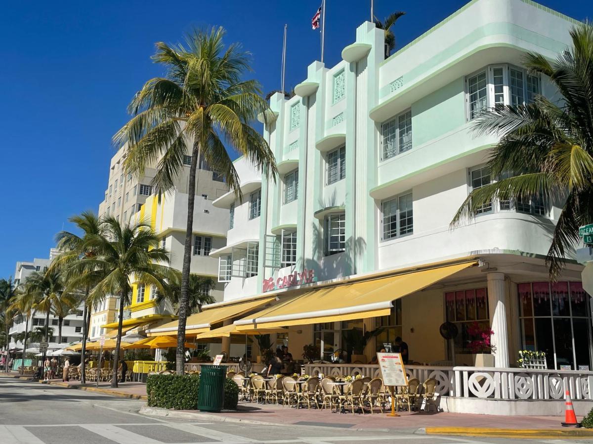 Beachfront Apt In Carlyle Hotel On Ocean Drive Miami Beach Exterior photo